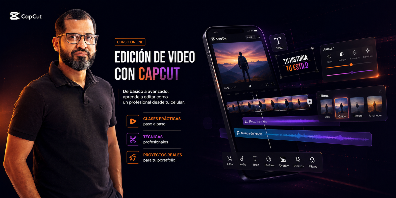 Detalle del Curso en Vivo CapCut